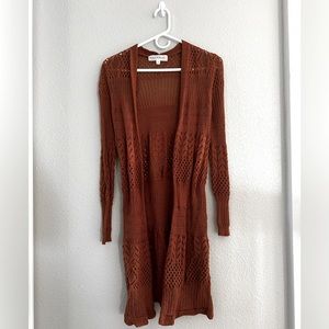 Long Knit Cardigan